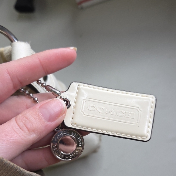 Coach Beige And White Crossbody - Picture 3 of 11